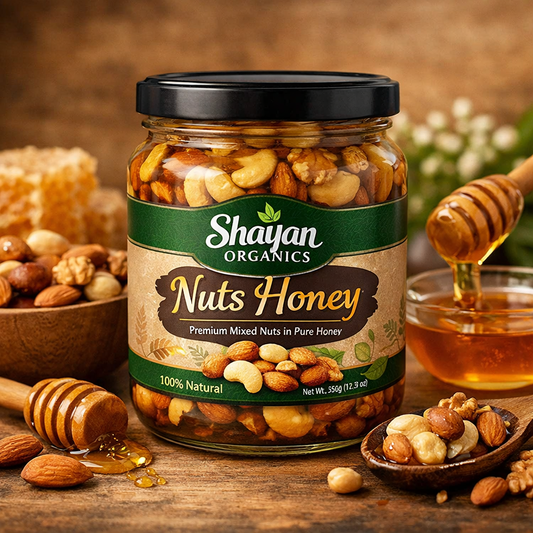 Honey Soaked Mixed Nut - Shayan Organics