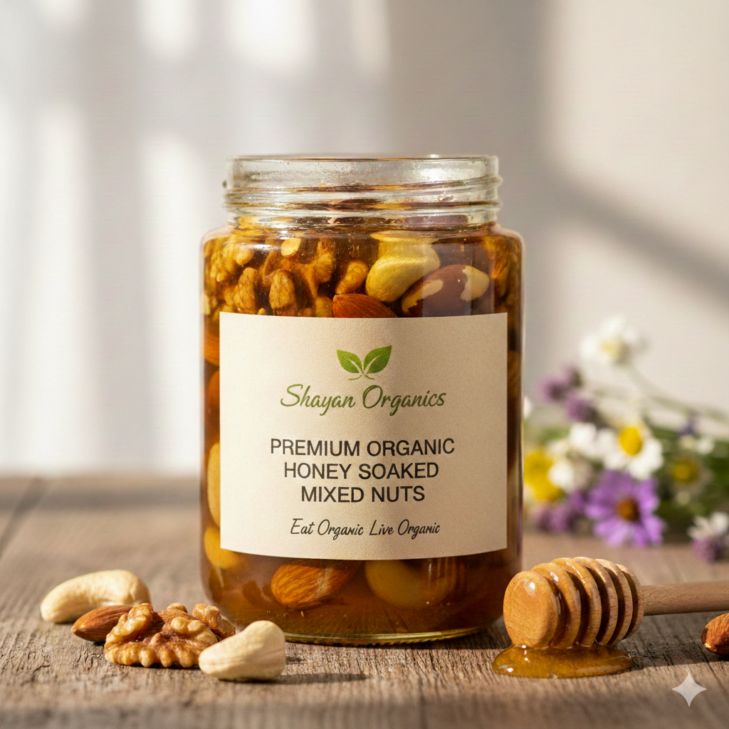 Honey Soaked Mixed Nut - Shayan Organics