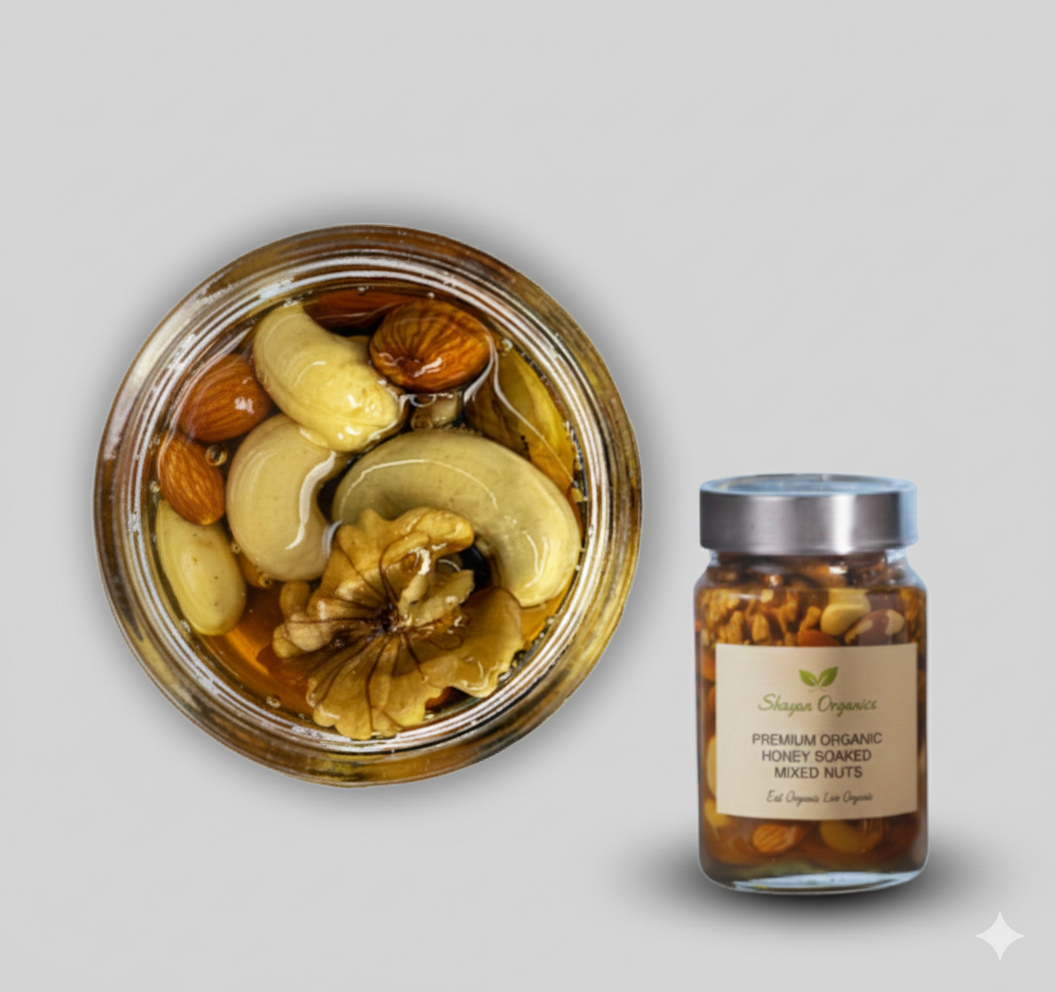 Honey Soaked Mixed Nut - Shayan Organics